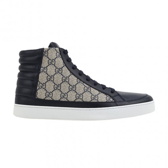 Gucci GG Supreme High 'Blue' | Men's Size 9 - 433717-A9LN0-4069
