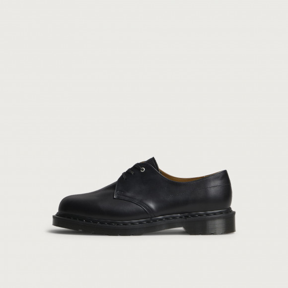 Dr. Martens Men's x Sage Nation 1461 3 Eye Shoe in Black Classic Calf - 43573001-BLK
