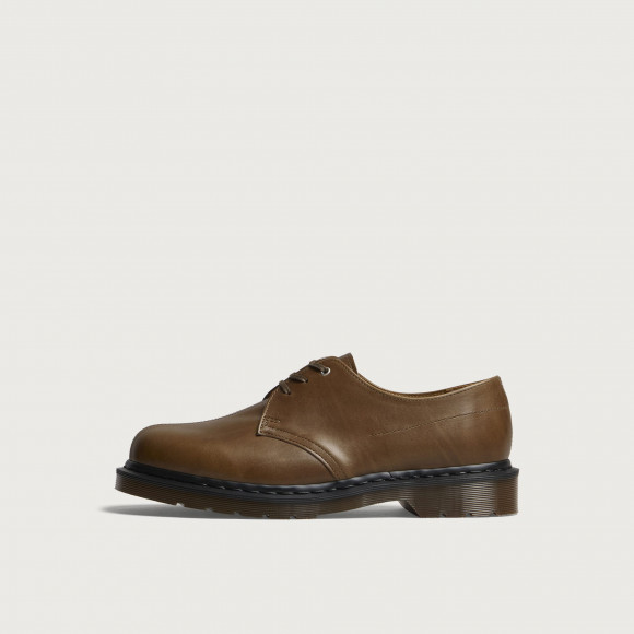 Dr. Martens Men's x Sage Nation 1461 3 Eye Shoe in Clover Green - 43573300-GRN
