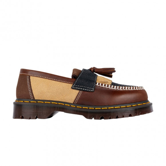 Dr. Martens Adrian Patchwork 'Butterscotch Dark Brown' | Multi-Color | Men's Size 9 - 43585960