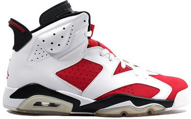 jordan 6 carmine 1991