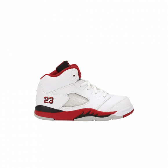 Air Jordan 5 Retro TD 'White Fire Red' - 440890-120