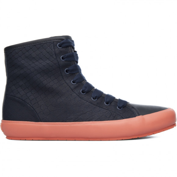 CAMPER Portol - Boots for Women - Blue, Smooth leather - 46620