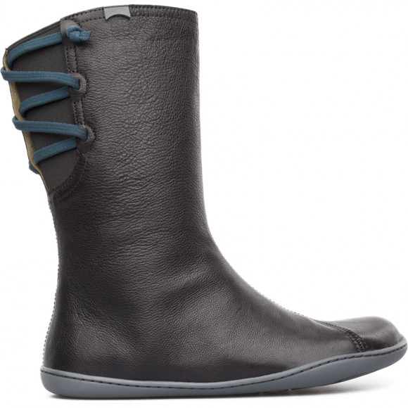 CAMPER Peu - Boots for Women - Black, Smooth leather - 46635