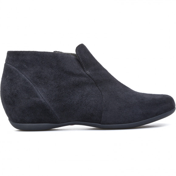 CAMPER sinuosa - Boots for Women - Blue, Suede - 46639