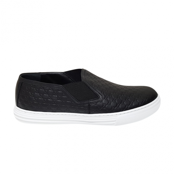 Gucci Signature Slip-On 'Black' - 466872-D4710-1000