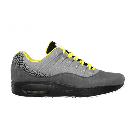 Jordan Comfort Viz Air 11 Leather 'Stealth Pack - Light Graphite Sonic Yellow' | Grey | Men's Size 9.5 - 467792-007