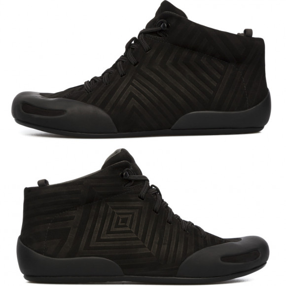 CAMPER Twins - Boots for Women - Black, Suede - 46789
