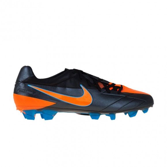 Nike Total 90 Laser 4 KL FG 'Black Total Orange' | Men's Size 7.5 - 472555-084