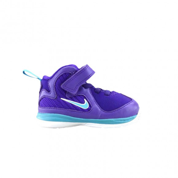 Nike LeBron 9 TD 'Summit Lake Hornets' | Purple | Infant Size 7 - 472663-500