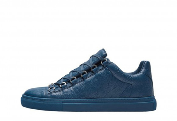 Balenciaga Arena Low Top Blue Oil Brand New - 483494WAY404435