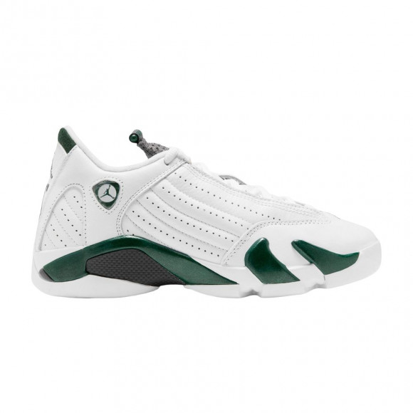 Air Jordan 14 Retro GS 'Forest Green' | White | Kid's Size 7 - 487524-300