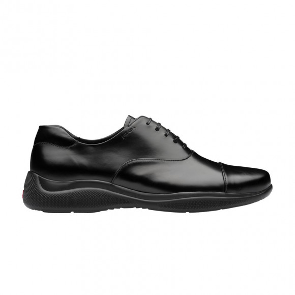 Prada Lace-Up Oxford Sneaker 'Black' | Men's Size 11 - 4E3448-B4L-F0002