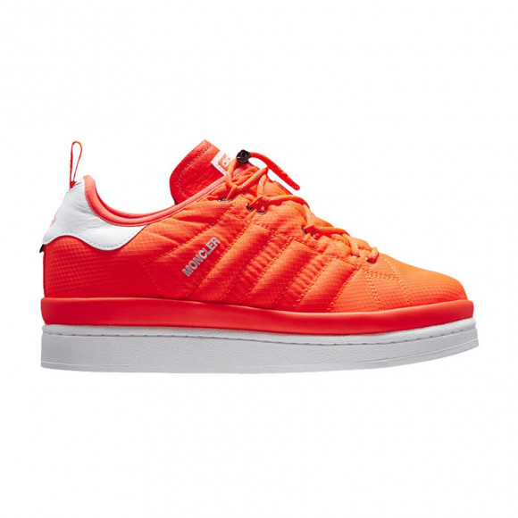 Moncler x adidas Campus 'The Art of Exploration - Solar Red' | Orange | Men's Size 9.5 - 4M000-50-M3019-420