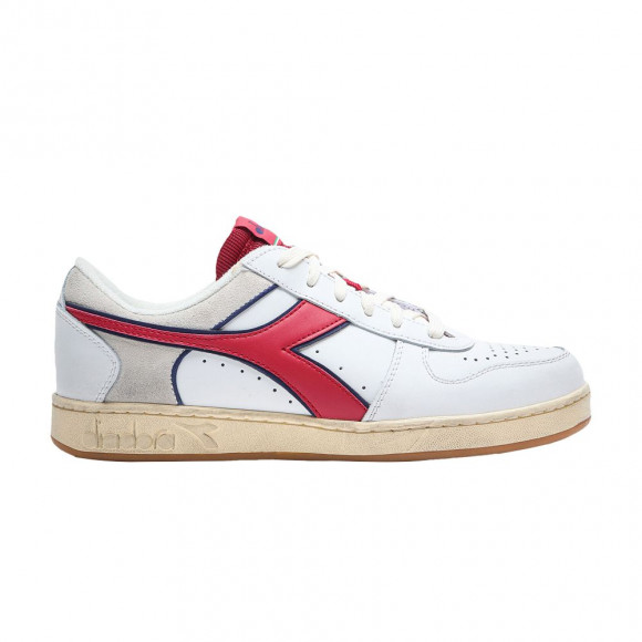 Diadora Magic Basket Low Icona 'White Red Pepper' | Men's Size 8 - 501-177730-C5147