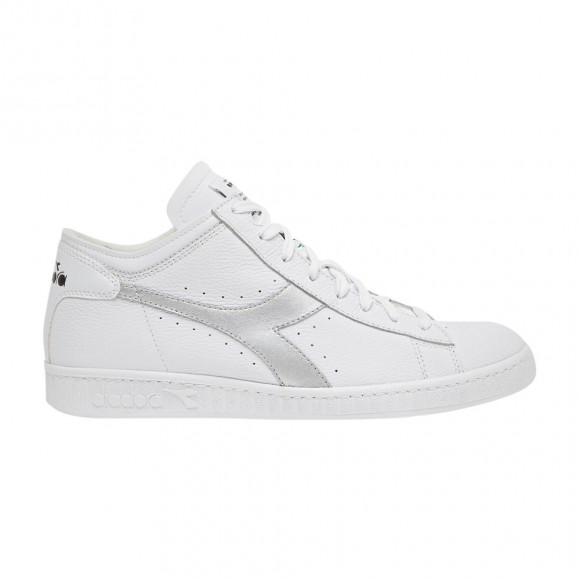 Diadora Game Row Cut Metal 'White Silver' | Men's Size 6.5 - 501-178370-C0516