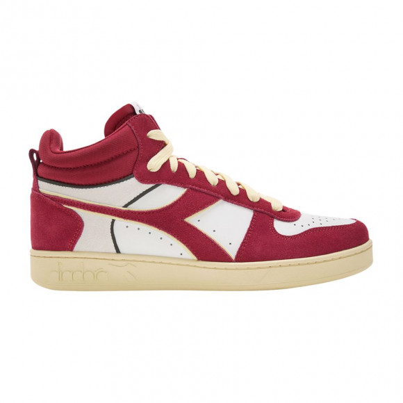 Diadora Magic Basket Demi Cut 'Rhubarb White' | Red | Men's Size 4.5 - 501-178563-D0099