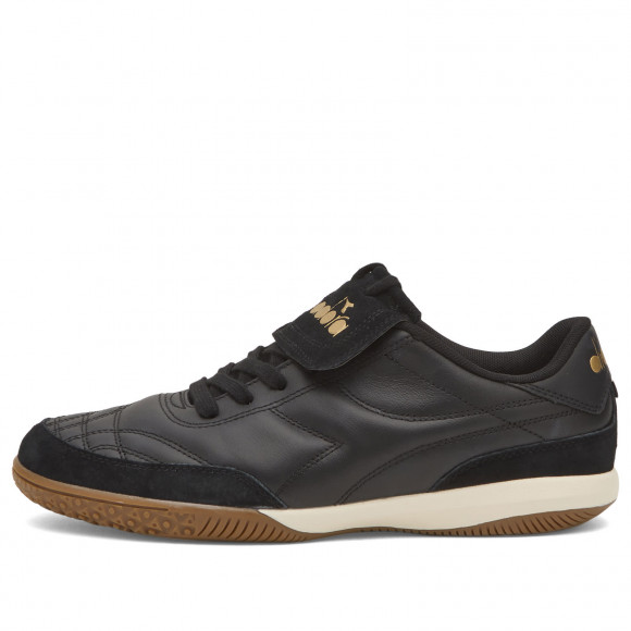 Diadora Men's Gold Indoor Sneaker in Black - 501-182819-80013