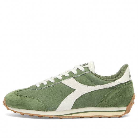 Diadora Men's Rally Punched Sneaker in Green Botanic - 501-182821-70215