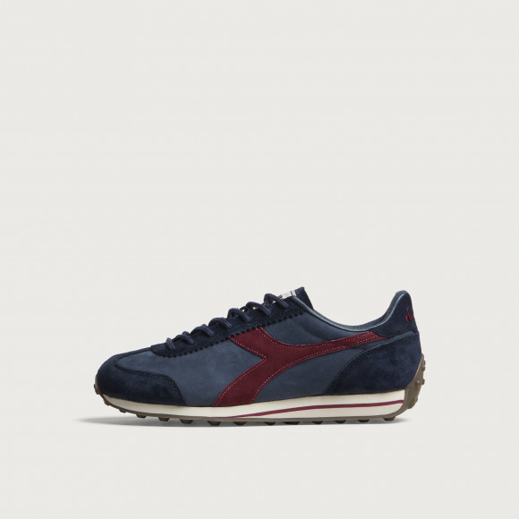 Diadora Men's Rally Waxed Sneaker in Navy Tuareg - 501-183383-60052