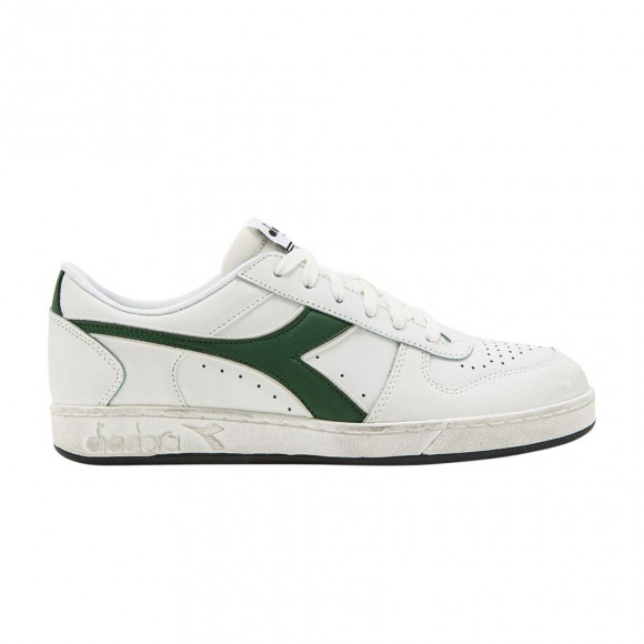 Diadora Magic Basket Low Icona 'White Fogliage Green' | Men's Size 7 - 501179296-C1161