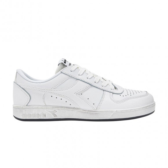 Diadora Magic Basket Low Icona 'Triple White' | Men's Size 3.5 - 501179296-C6180