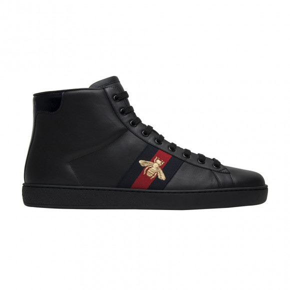 Gucci Ace High 'Bee' | Black | Men's Size 9 - 501803-DOPE0-1094