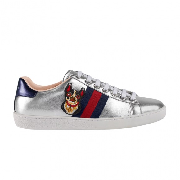 Gucci Wmns Ace 'Year of the Dog - Metallic Silver' - 501908-DXAL0-8164
