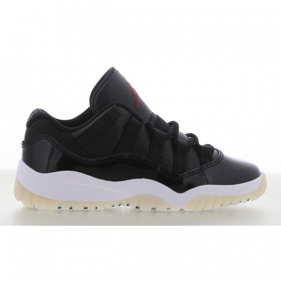 Air Jordan 11 Retro Low Younger Kids' Shoes - Black - 505835-001