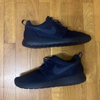 Nike Roshe Run Midnight Navy Used - 511881-445
