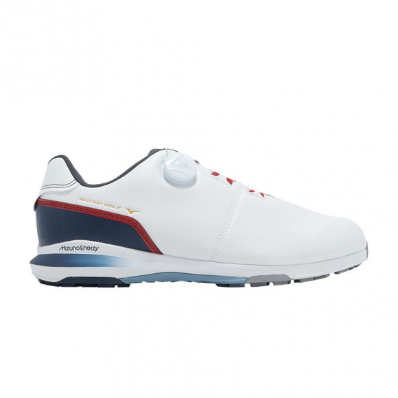 Mizuno Nexlite Enerzy BOA 4E Wide 'White Navy' | Men's Size 8.5 - 51GQ245062