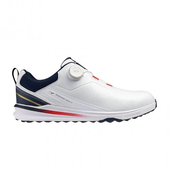 Mizuno Nexlite Enerzy 2 Boa Wide 'White Navy' | Men's Size 7.5 - 51GQ264103
