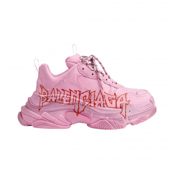 Balenciaga Triple S Sneaker 'DIY Metal - Pink Black Red' | Men's Size 4 - 524039W2FAY5016