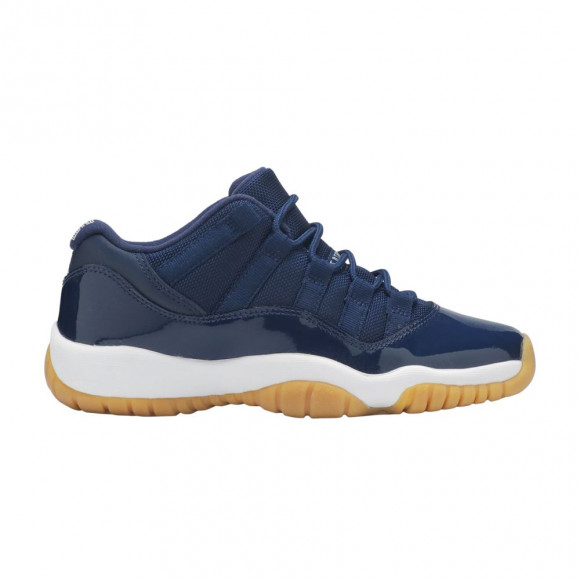 Air Jordan 11 Retro Low GS 'Navy Gum' | Blue | Kid's Size 4 - 528896-405