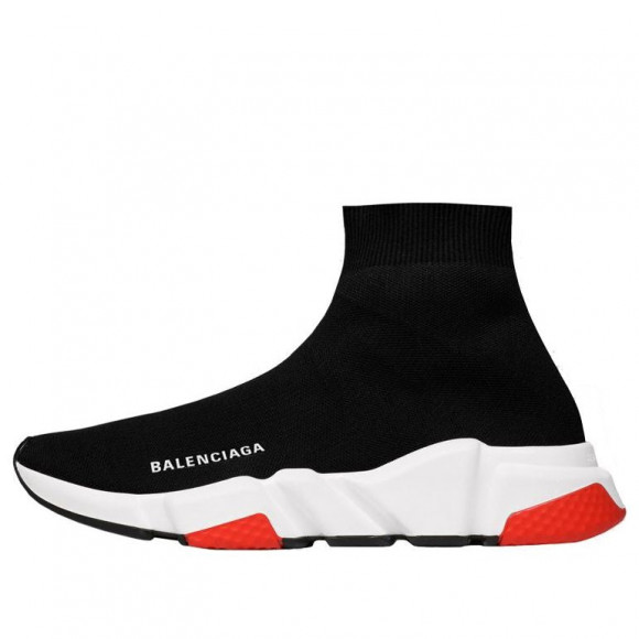 Balenciaga Speed Sneaker WHITE/RED/BLACK Marathon Running Shoes (SNKR) 530351W05G01000 - 530351W05G01000