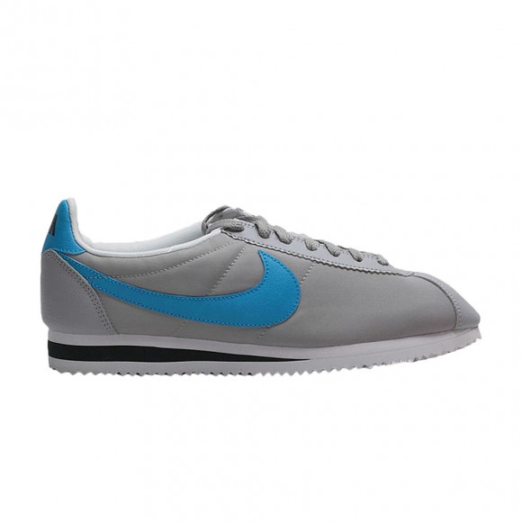 Nike Classic Cortez Nylon 'Wolf Grey Vivid Blue' | Men's Size 6 - 532487-041