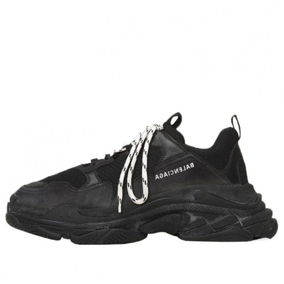 Triple S Trainers Daddy Shoes Black
