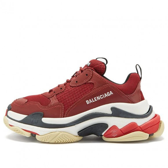 Balenciaga Triple S Sneaker 'Burgundy' - 536737W09OM5504
