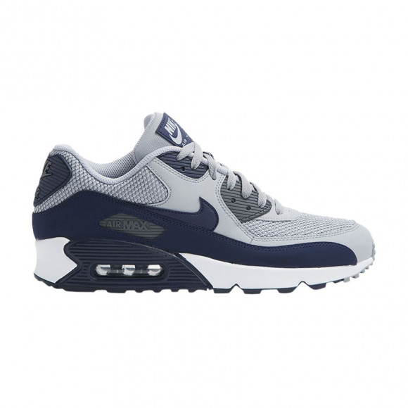 Nike Air Max 90 Essential 'Grey Binary Blue' | Men's Size 7.5 - 537384-064