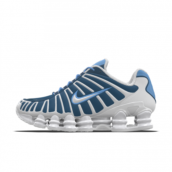 Nike Shox TL By You custom damesschoenen - Blauw - 5410114033