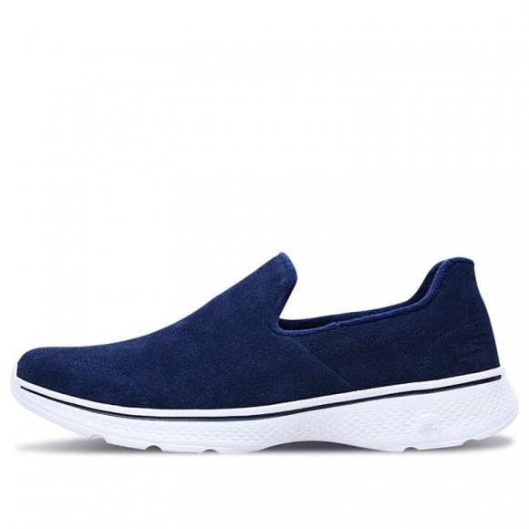 Skechers Go Walk4 Light Casual Lazy Shoes Blue/White DARK BLUE/WHITE Athletic Shoes 54167-NVGY - 54167-NVGY
