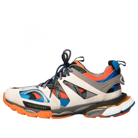 Balenciaga Track Trainers Daddy Shoes White/Orange Chunky Shoes 542023W1GB17580 - 542023W1GB17580