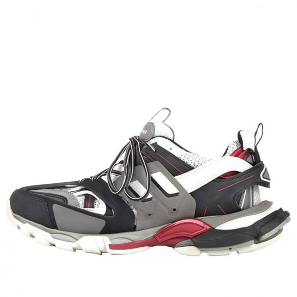Balenciaga Track Sports Shoes Black/White/Red Chunky Shoes 542023W1GB81285 - 542023W1GB81285