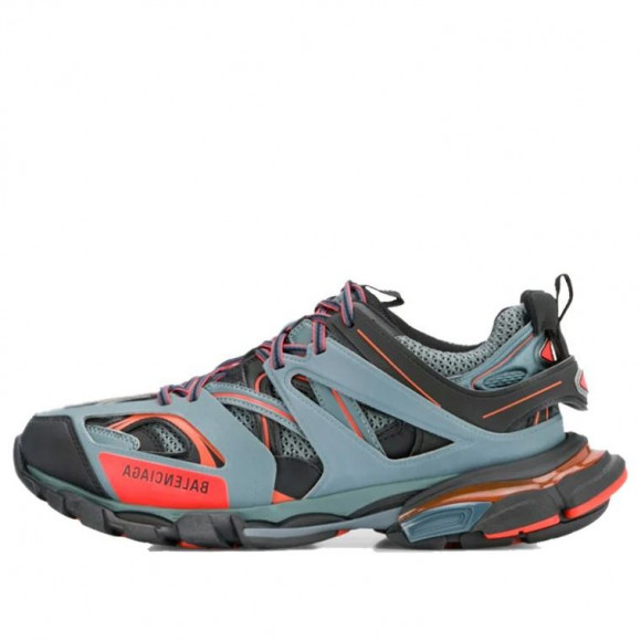Balenciaga Track Low-Top Sports Guantes Shoes Grey/Orange - 542023W1GC11240