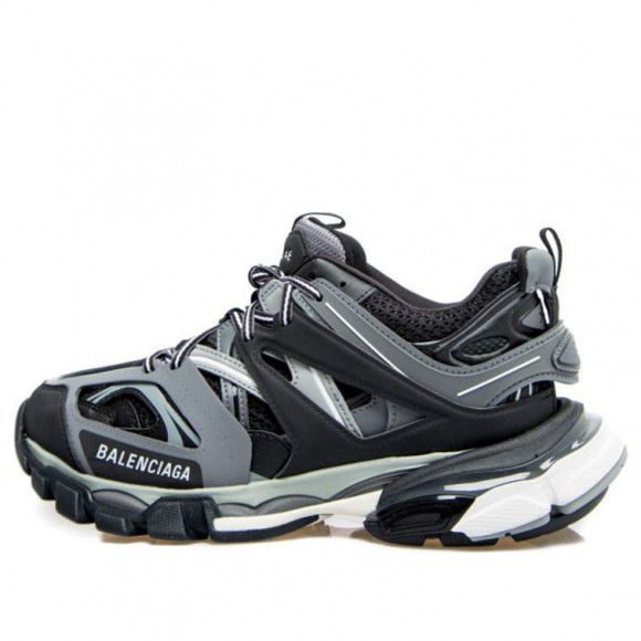Balenciaga Track Black/Gray Chunky Shoes (Dad Shoes/Low Tops/Wear-resistant/Non-Slip) 542023W3AD11819 - 542023W3AD11819