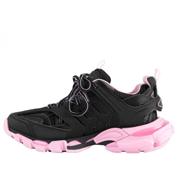 Balenciaga Track Black/Pink Chunky Sneakers/Shoes 542436W3AC11050 - 542436W3AC11050