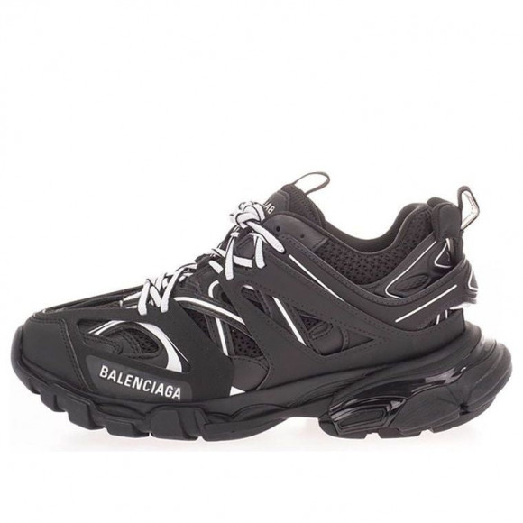 Balenciaga Track Black/White Chunky Sneakers/Shoes 542436W3AC11090 - 542436W3AC11090