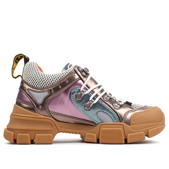 Womens Gucci Flashtrek 'Multi-Color Metallic' Multi-Color WMNS Marathon Running Shoes/Sneakers 543283-DOR50-8267 - 543283-DOR50-8267
