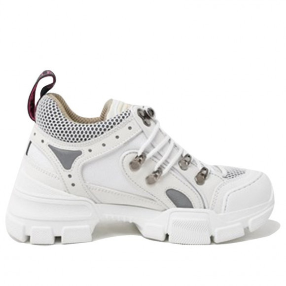Gucci Womens WMNS Flashtrek 'White' White Marathon Running Shoes/Sneakers 543305-GGZ80-9087 - 543305-GGZ80-9087