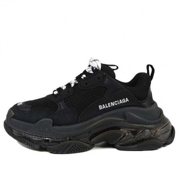 Balenciaga Triple S Black/White Chunky Sneakers/Shoes 544351W2FB11000 - 544351W2FB11000